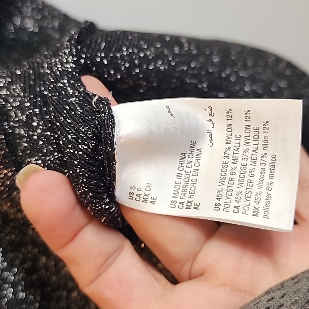 (9843) NWT INC shimmering dress - Picture 7 of 10